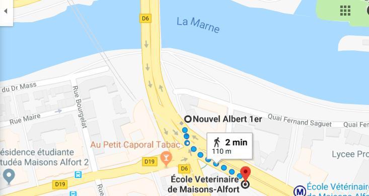 Le Grand Albert 1Er Майсонс-Алфорт Екстериор снимка